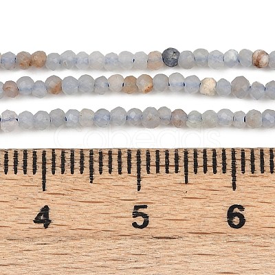 Natural Angelite Beads Strands G-RM2025-A31-2mm-1