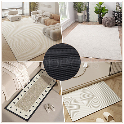 Felt & TPR Anti-slip Carpet Mat AJEW-WH0816-427C-1
