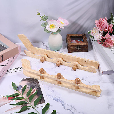 Wooden Wall Mounted Hockey Display Holder ODIS-WH0086-106-1