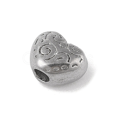 304 Stainless Steel Beads STAS-M071-01C-P-1