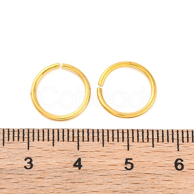 Brass Open Jump Rings KK-G514-01K-G-1