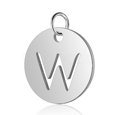 Non-Tarnish 304 Stainless Steel Charms STAS-S105-T514S-W-1