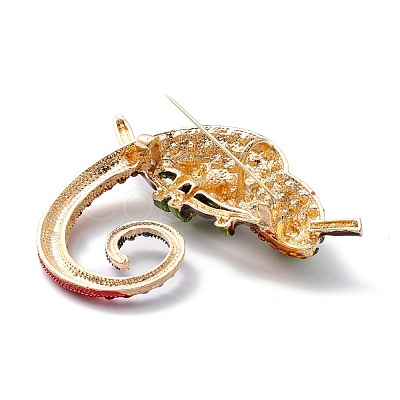 Alloy Enamel Brooches JEWB-P012-06A-1