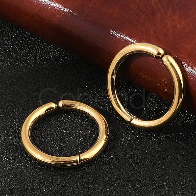 201 Stainless Steel Cuff Earring EJEW-C131-01D-G-1