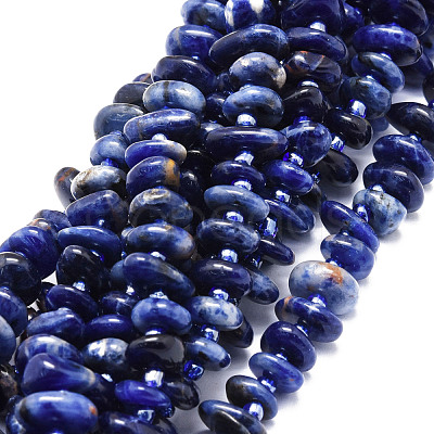 Natural Sodalite Beads Strands G-E569-J22-1