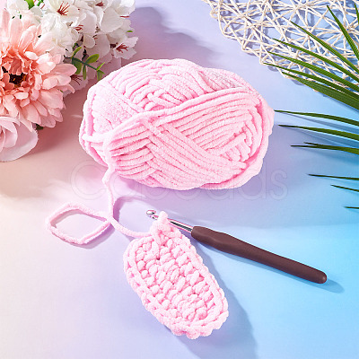 1 Skein Soft Crocheting Yarn OCOR-TADJ0001-03G-1