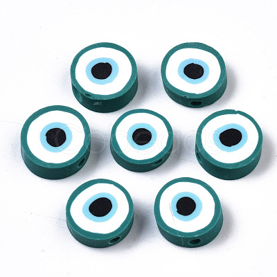Handmade Polymer Clay Beads X-CLAY-ZX006-07-1