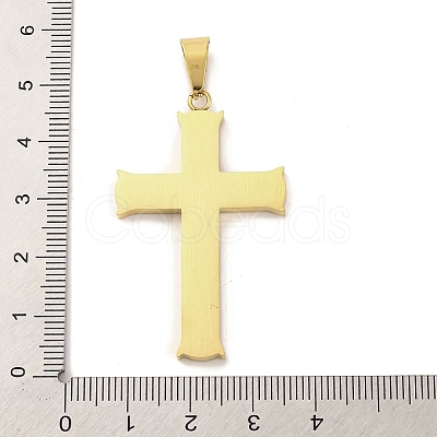 PVD Vacuum Plating 304 Stainless Steel Pendants STAS-Z080-10G-1