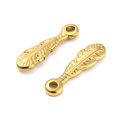 304 Stainless Steel Charms STAS-Z047-03G-1