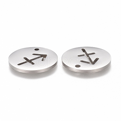Tarnish Resistant 201 Stainless Steel Pendants LS-STAS-Z001-B-12P-1
