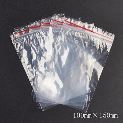 Plastic Resealable Packaging Bags OPP-G001-A-10x15cm-1