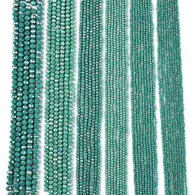 Electroplate Glass Beads Strands LS-EGLA-A044-P2mm-B31-1