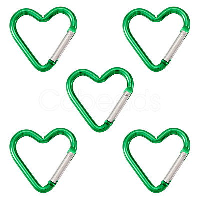 5Pcs Zinc Alloy Spring Gate Rings FIND-TA0009-73E-1