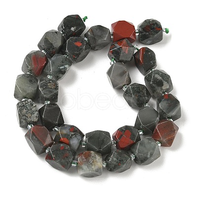 Natural African Bloodstone Beads Strands GG-CBAF8A8-A09-01-1
