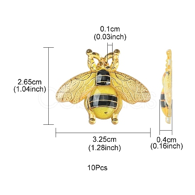 Transparent Acrylic Pendants TACR-YW0001-75-1