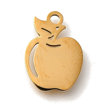 201 Stainless Steel Pendants STAS-R136-01G-05-1