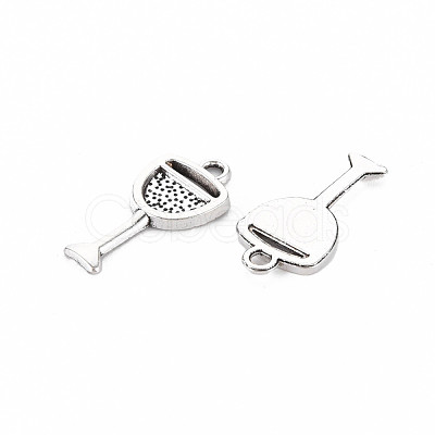 Tibetan Style Alloy Pendants TIBEP-N011-009-1