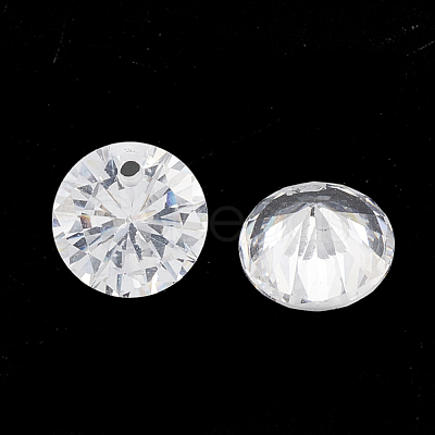 Cubic Zirconia Charms ZIRC-N033-A-09-1