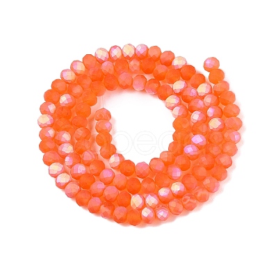 Transparent Glass Beads Strands EGLA-A044-T3mm-MB25-1