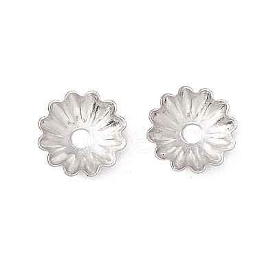 Non-Tarnish 304 Stainless Steel Bead Caps LS-STAS-P307-03P-1