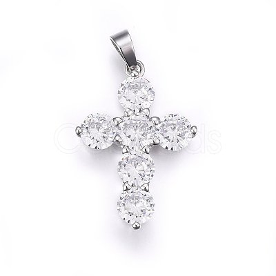 304 Stainless Steel Pendants STAS-E439-72P-1