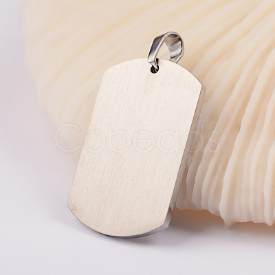 304 Stainless Steel Enamel Pendants STAS-O075-03AS-1