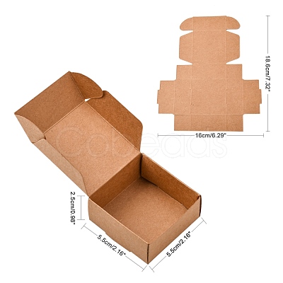 Kraft Paper Gift Box X-CON-K003-02C-01-1