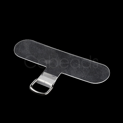 TPU Mobile Phone Lanyard Patch AJEW-F061-02-1