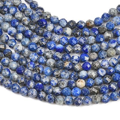 Natural Lapis Lazuli Beads Strands G-RM250104-A6-1