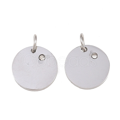 316 Surgical Stainless Steel Pendants STAS-K178-06P-1