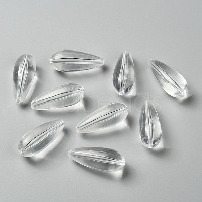 Transparent Acrylic Beads PL6315Y-1