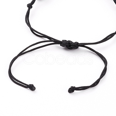 Adjustable Nylon Cord Braided Bead Bracelets BJEW-JB05829-1