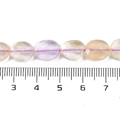 Natural Ametrine Beads Strands G-B125-K01-02-1