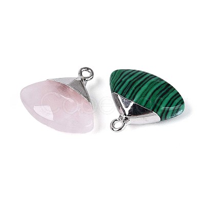 Natural & Synthetic Mixed Stone Pendants G-T144-68M-1