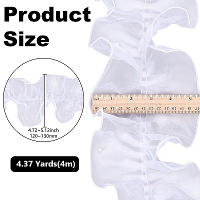 2M Organza Ribbon OCOR-WH0070-167C-1