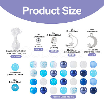 DIY Bracelet Making Kits DIY-TA0014-17B-1