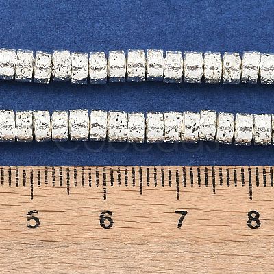 Electroplated Synthetic Non-Magnetic Hematite Beads Strands G-U003-16C-1