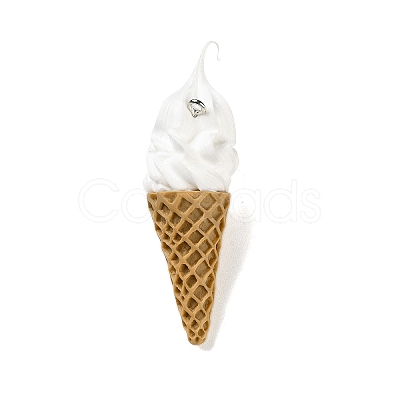 Resin Imitation Food Pendants RESI-Z025-01E-1