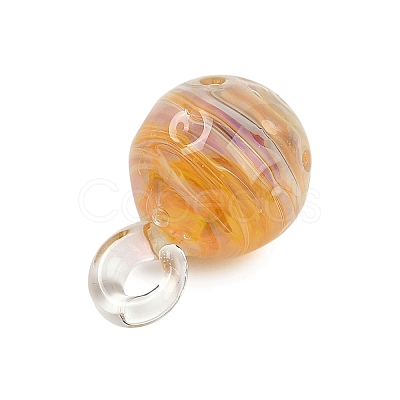 Handmade Lampwork Pendants LAMP-Q005-07A-1