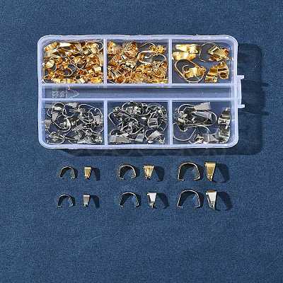 201 Stainless Steel Snap on Bails STAS-FS0001-68-1