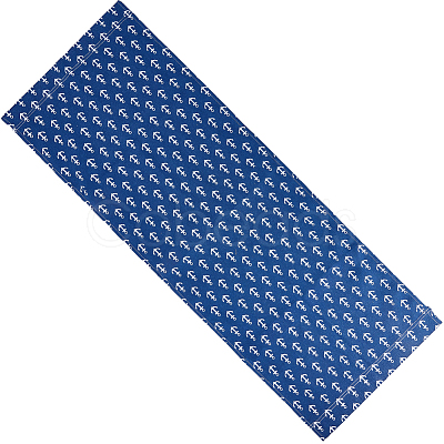 1Pc Anchor Pattern Chair Polycotton Cloth AJEW-GF0015-38F-1