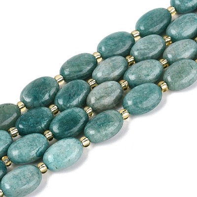 Natural Amazonite Beads Strands G-Q608-23-1