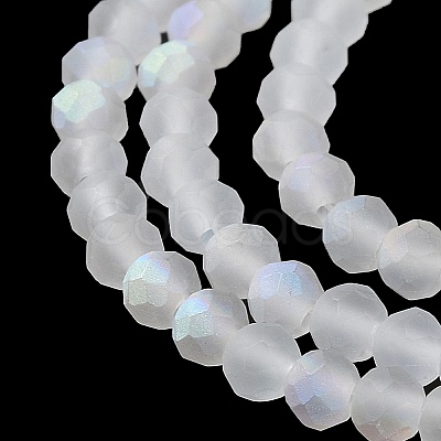 Transparent Glass Beads Strands EGLA-A044-T2mm-MB19-1