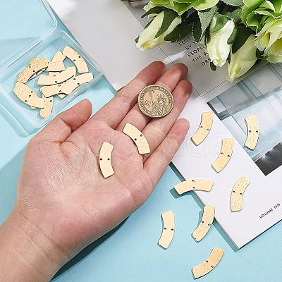 22Pcs Brass Connector Charms KK-BC0008-17-1