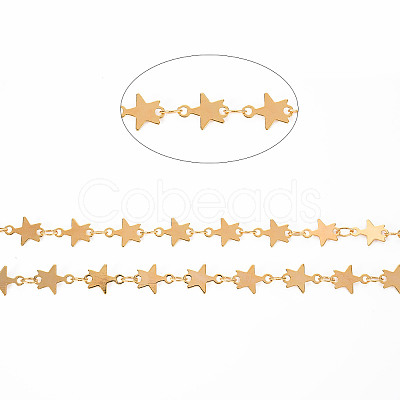 Handmade Brass Link Chains CHC-S012-089-1