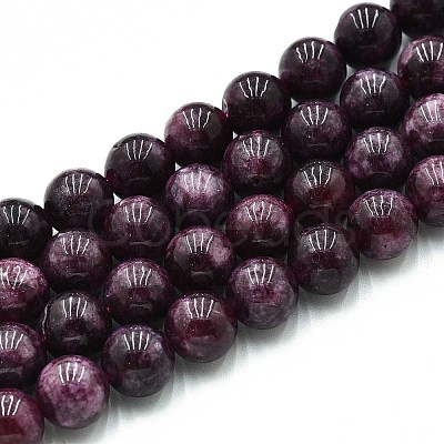 Natural Quartz Beads Strands G-N355-10mm-46-1