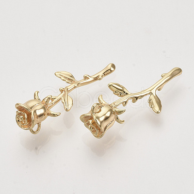 Brass Pendants X-KK-T054-10G-NF-1