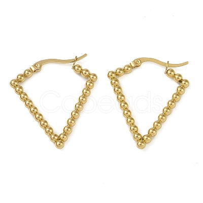 304 Stainless Steel Hoop Earrings EJEW-K278-13B-G-1
