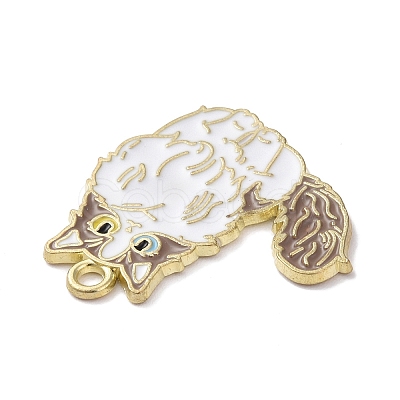 Alloy Enamel Pendants FIND-C030-01B-G-1