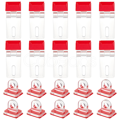 20 Boxes Acrylic Self Adhesive Latches FIND-BC0014-39-1